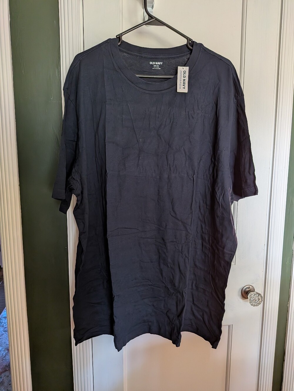 NWT Old Navy Men's Dark Navy Short Sleeve Crew Tee
